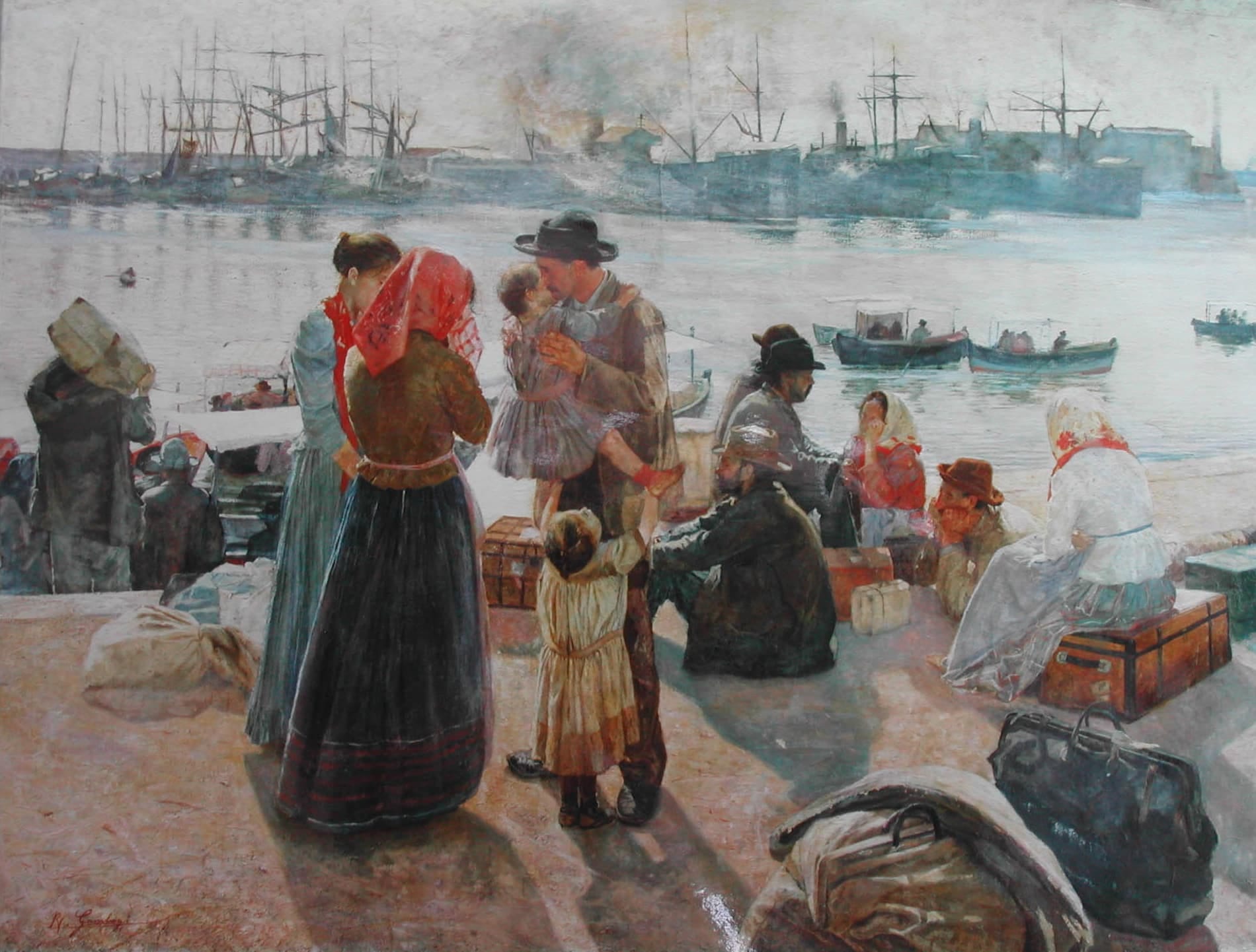 gli emigranti raffaello gambogi